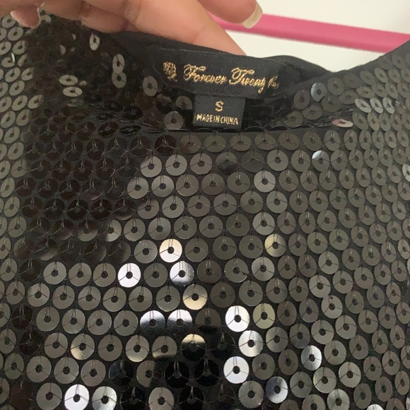 Forever 21 Sequin Mini-dress size Small - Picture 2 of 2